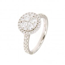Anello con diamanti - 100831RW