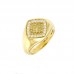 Anello con diamanti e pietre naturali - R01764YB08M14